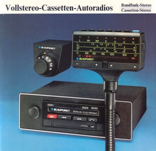 A Blaupunkt Berlin 8000 sound system from 1976.