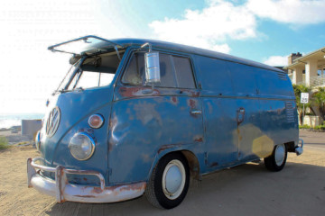 The 1962 VW panel van that cause so many problems.