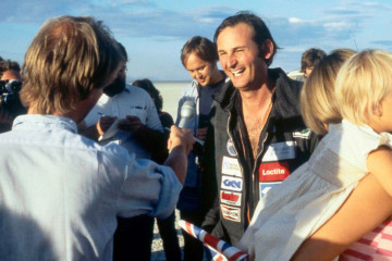British land speed record holder Richard Noble.