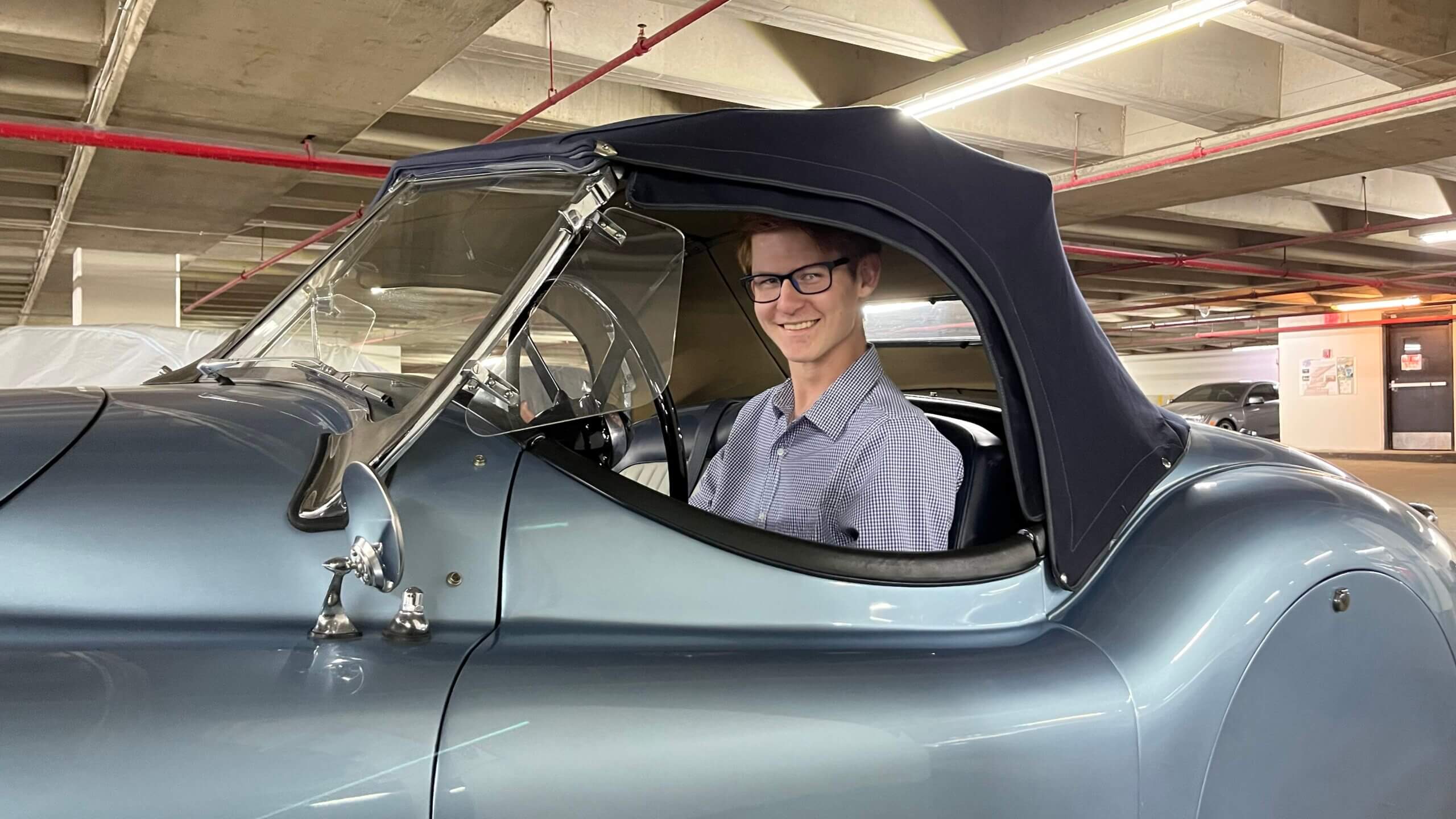 Piston Scholar Sam White Takes To Car Collection Management