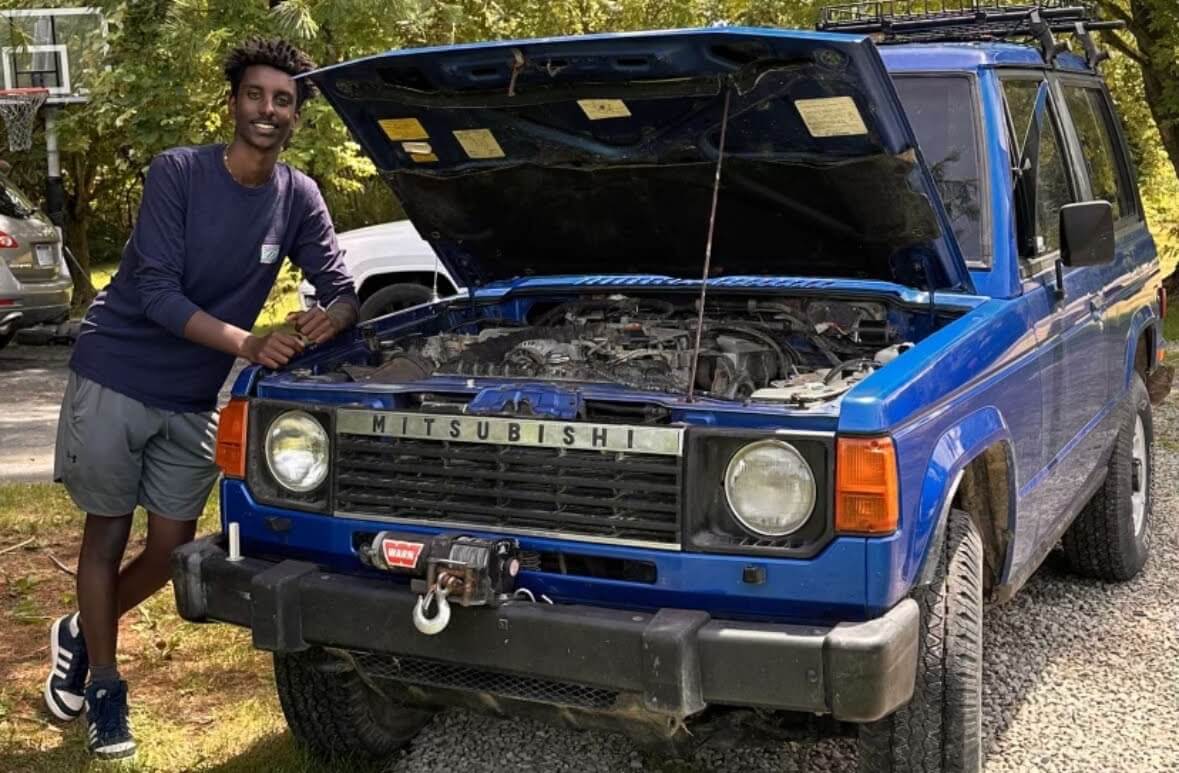 From an Orphanage in Ethiopia to a Small Town in Michigan, Piston Scholar Samson Fisher’s Car Restoration Journey was Fueled by a 1956 Chevy Bel Air