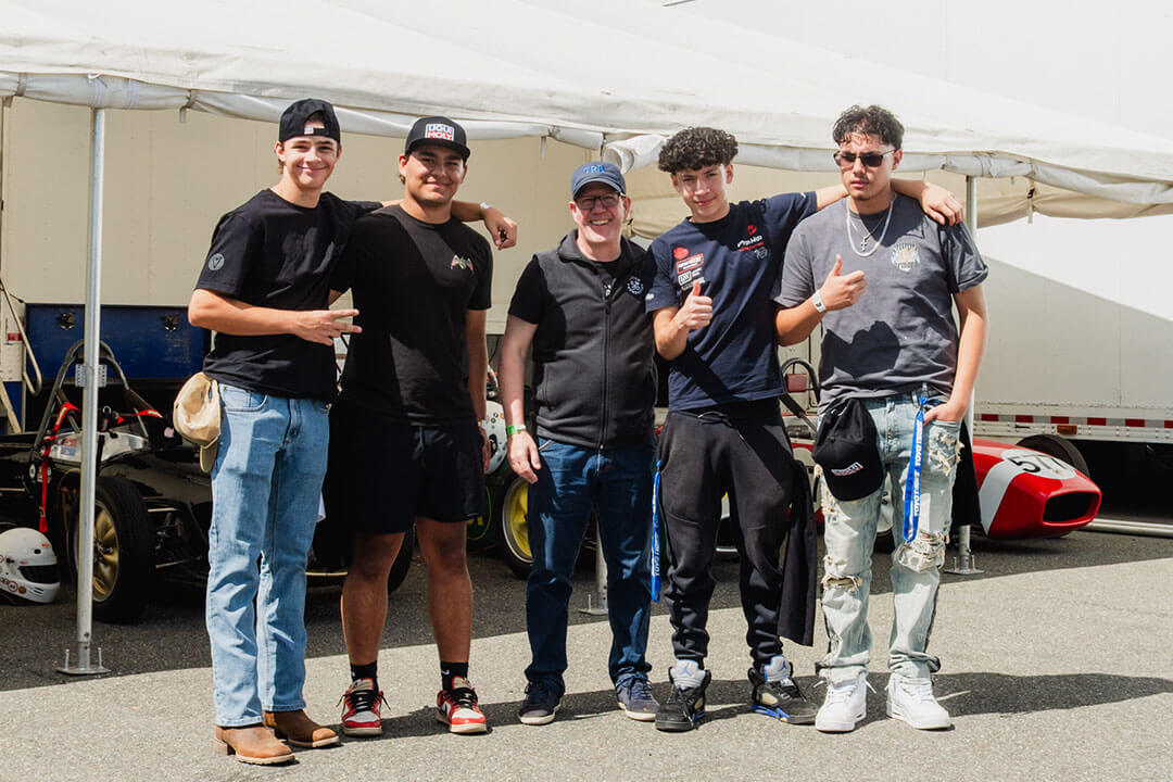 Students Get a Firsthand Look at Vintage Racing Careers